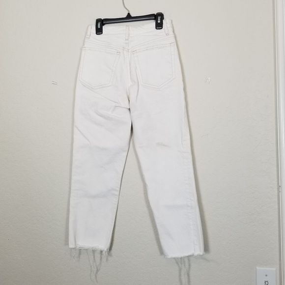 Topshop Fray Raw Cutoff Capri jeans - Picture 2 of 9